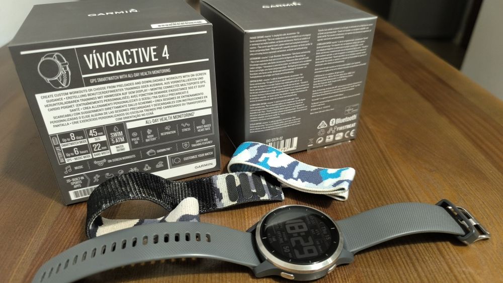 Garmin Vivoactive 4 stan bardzo dobry