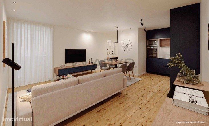 Apartamentos T1 no centro da cidade
