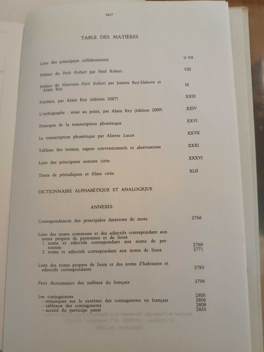 Le nouveau Petit Robert de la langue française