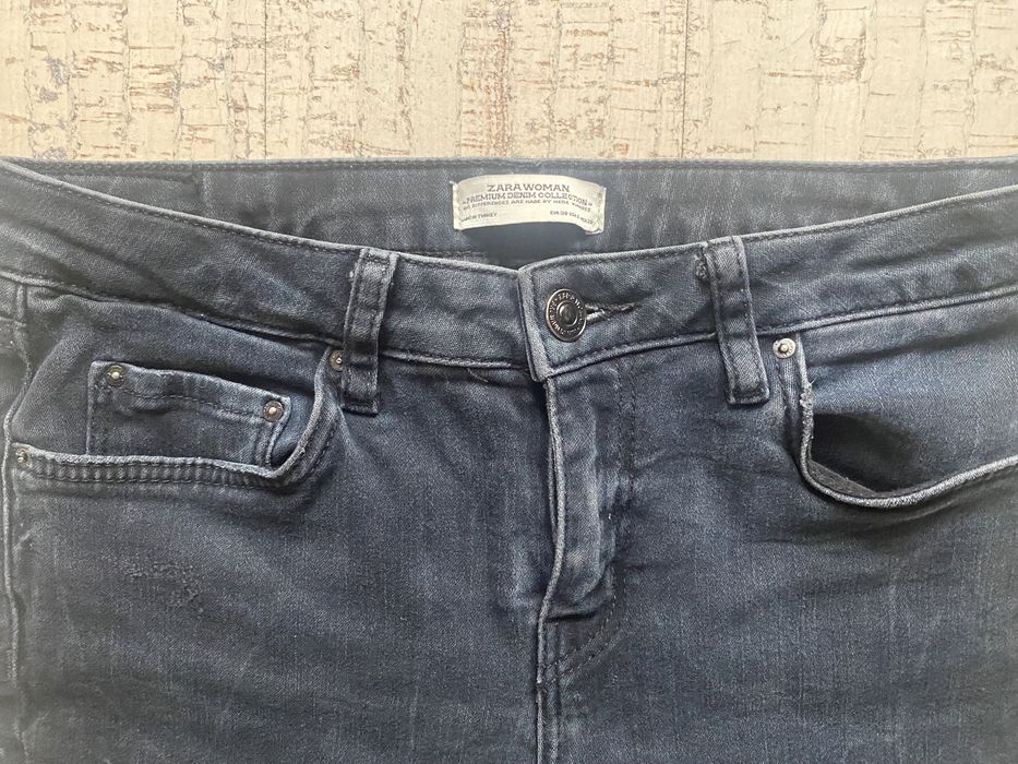 Spodnie Zara czarne 38 M