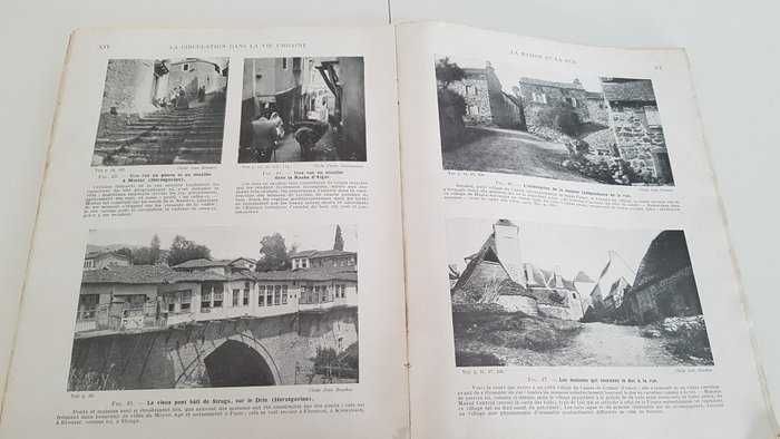 Livro Françês do autor Jean Brunhes ( A geografia humana ) de 1947