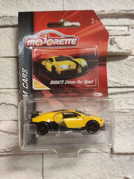 Bugatti Chiron Pur Sport Hypercar Majorette Premium Bolide Divo Veyron