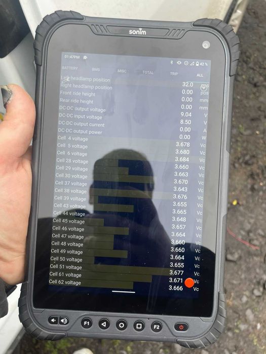 Батарея 55 квт 83 тис км Tesla Model 3 Y 2021- ОРИГІНАЛ