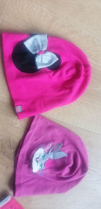 Czapka, czapki dla dziewczynki 45-52. +/-3latka