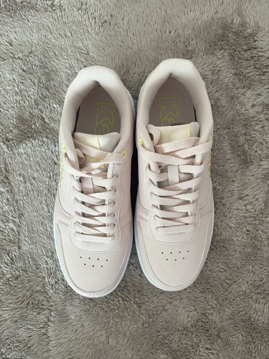 Adidasy Kappa 37 różowe brokat