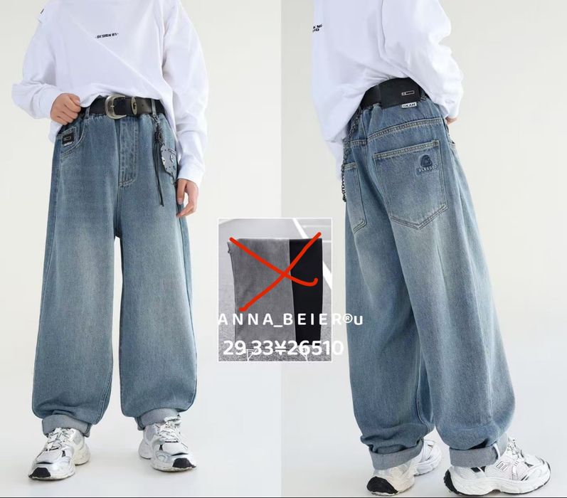 Модні широкі  джинси бегі багги широкие джинсы  багги  беги Baggy