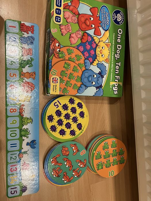 Gry orchard toys, memo, lotto
