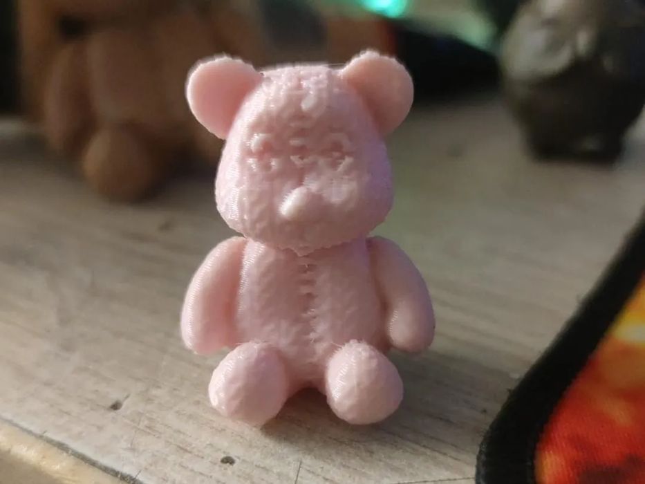 Boneco Urso Tricotado Feito à Mão