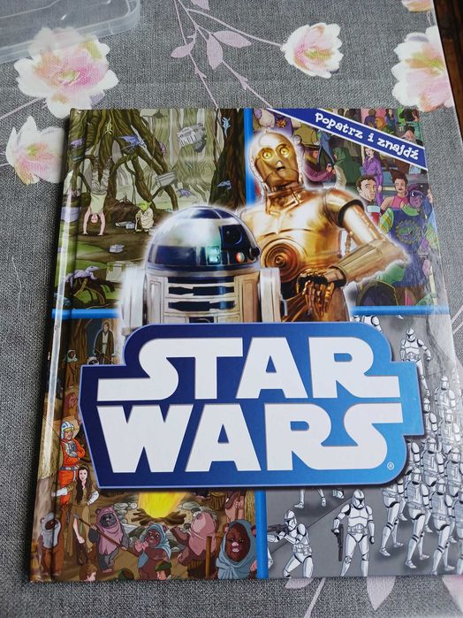 Książka z serii popatrz i znajdź Star wars