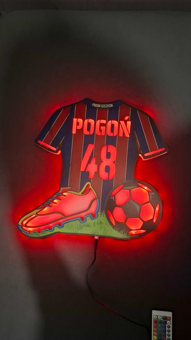Lampka LED Pogoń Szczecin