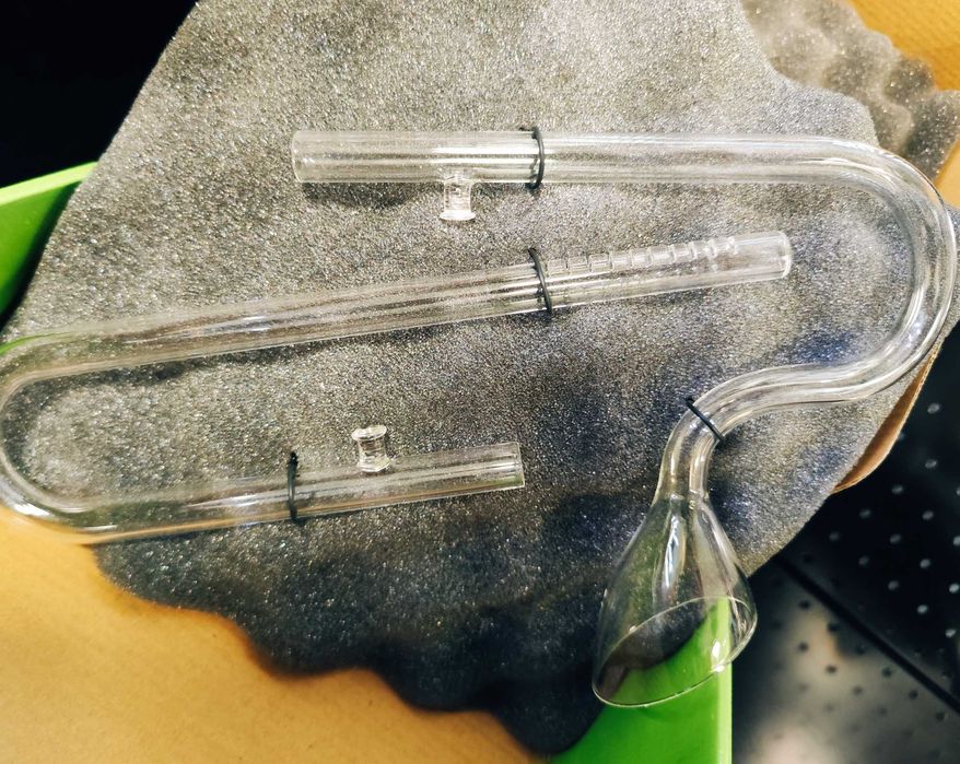 Zestaw Aquael szklane rurki wlot i wylot do KANI