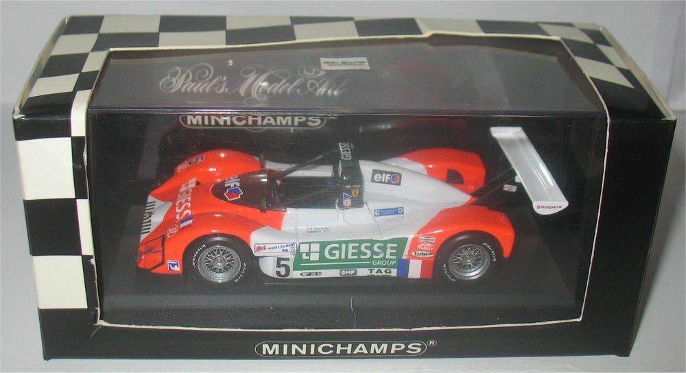 Minichamps - Ferrari 333 SP - 24H Le Mans 1998 - Vincenzo Sospiri, Jean-Christophe Boullion, Jérôme Policand