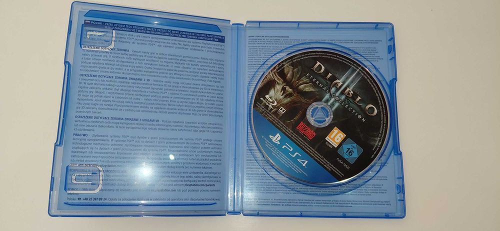 ps4 DIABLO III 3 ETERNAL COLLECTION od 1-4 graczy na jednej konsoli, nie wymaga internetu ANG