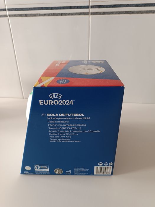 Bola de futebol do Euro 2024