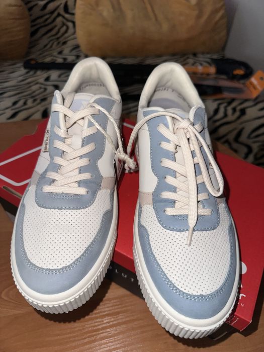 Женские кожание кроссовки Rieker оригинал 40