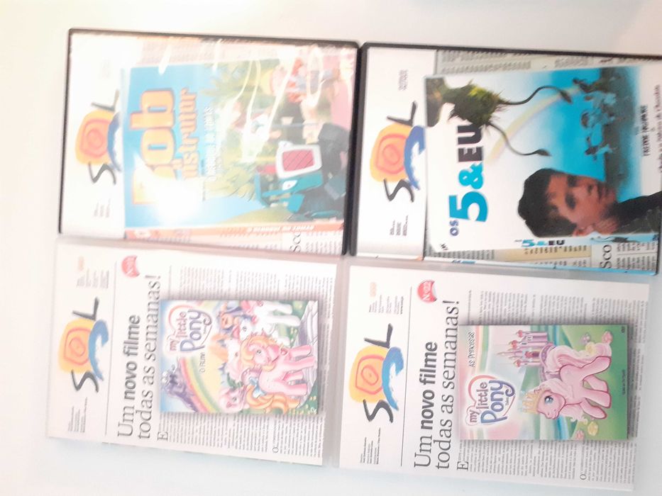 Varios dvds infantis