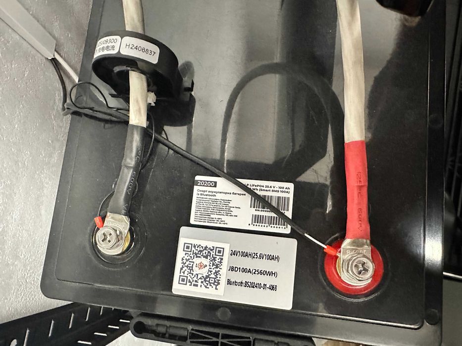 ДБЖ Інвертор Logic Power LPE-W-PSW-5000VA+ (3500Вт) , 24В + акумулятором LP LiFePO4 24V (25,6V) - 100 Ah