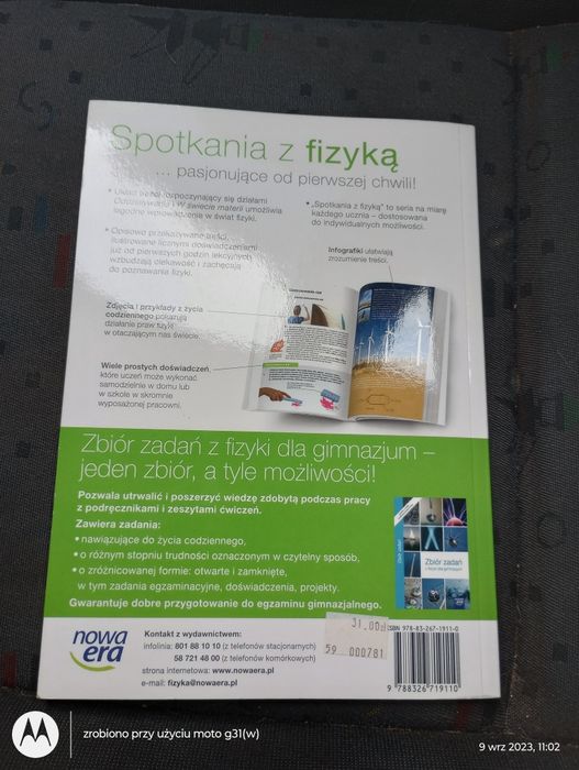 Spotkania z fizyką 3. Podręcznik dla gimnazjum.