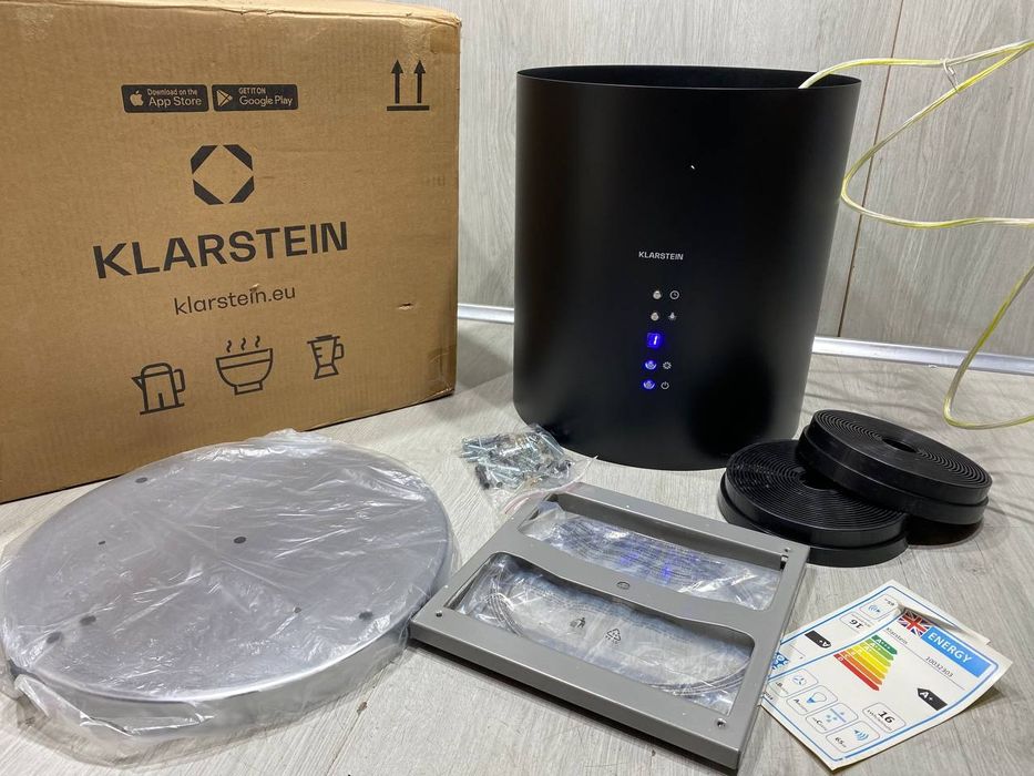 Витяжка острівна кухонна Klarstein з Німеччини / Вытяжка с Германии