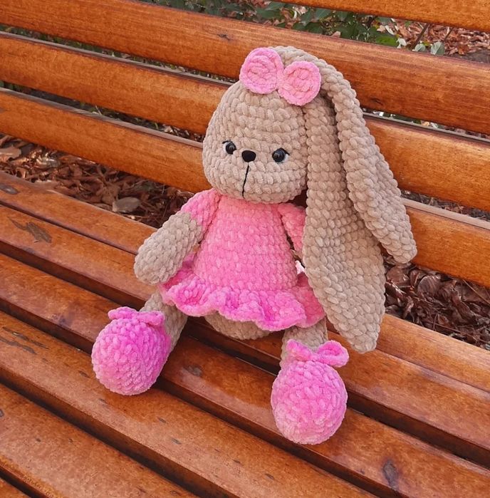 Зайка плюшевая Игрушка