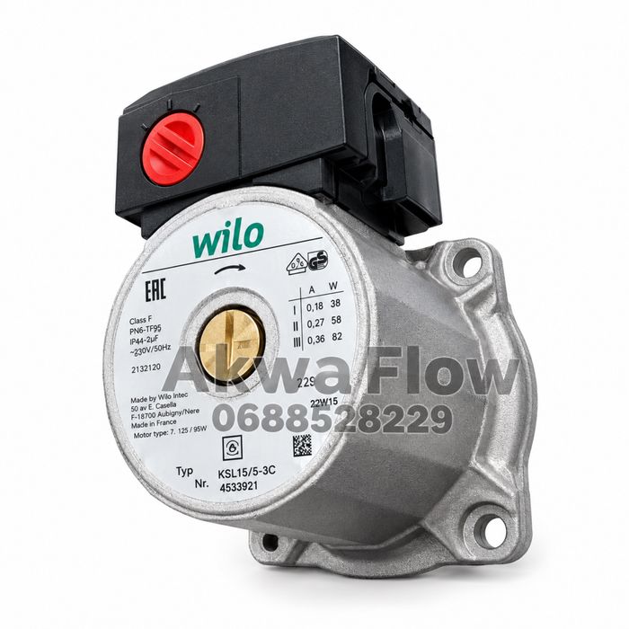 Циркуляційний насос Wilo KSL 15/5-3C для котла (3 швидкості)