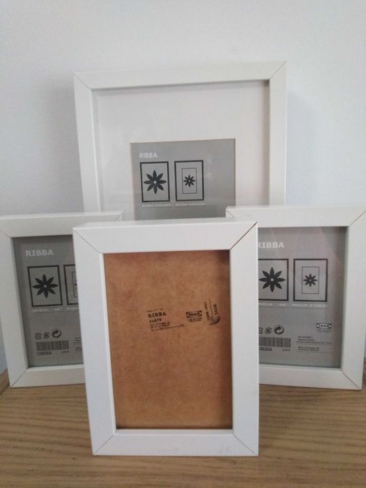 Conjunto de 4 Molduras Brancas