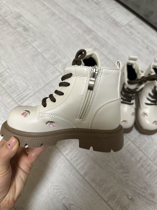 Чоботи демісезонні,ботинки для девочки,ботинки 27(16см)