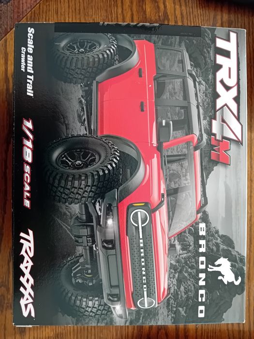 Traxxas trx4 M Bronco novo