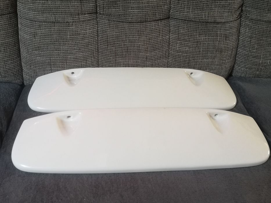 Laufen półka ścienna biała ceramika i