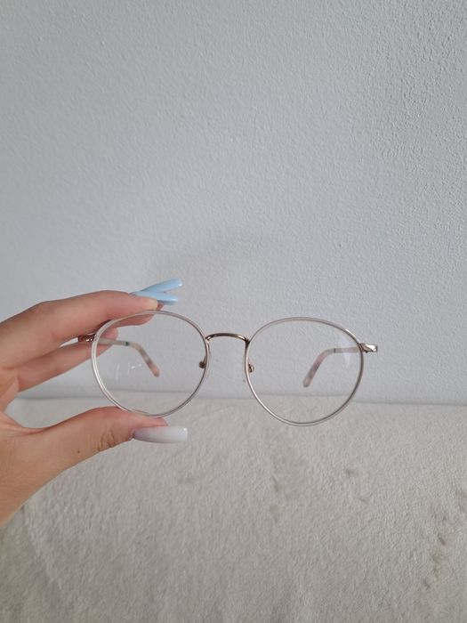 oprawki okulary różowe