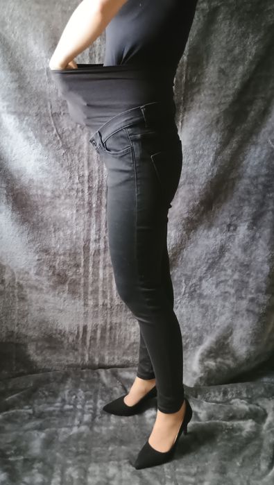 Spodnie jeansowe ciążowe