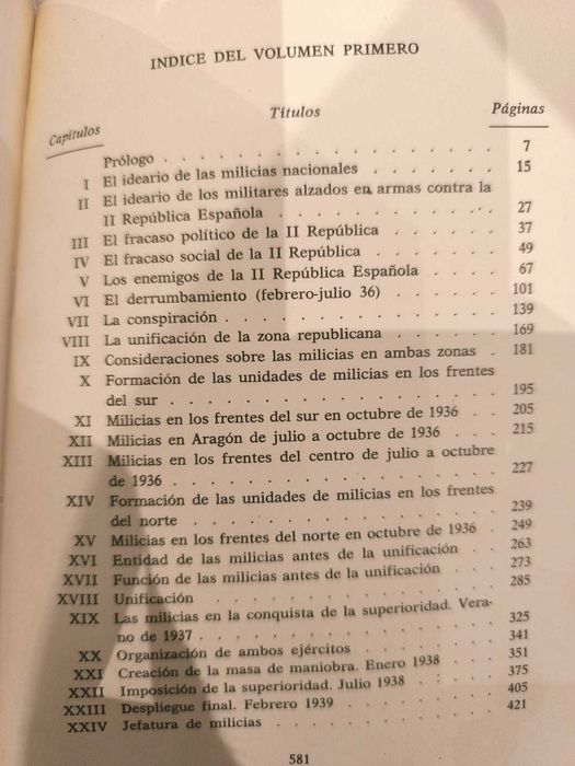 Livro "LAS MILICIAS NACIONALES - 2 TOMOS" de Rafael Casas de la Vega