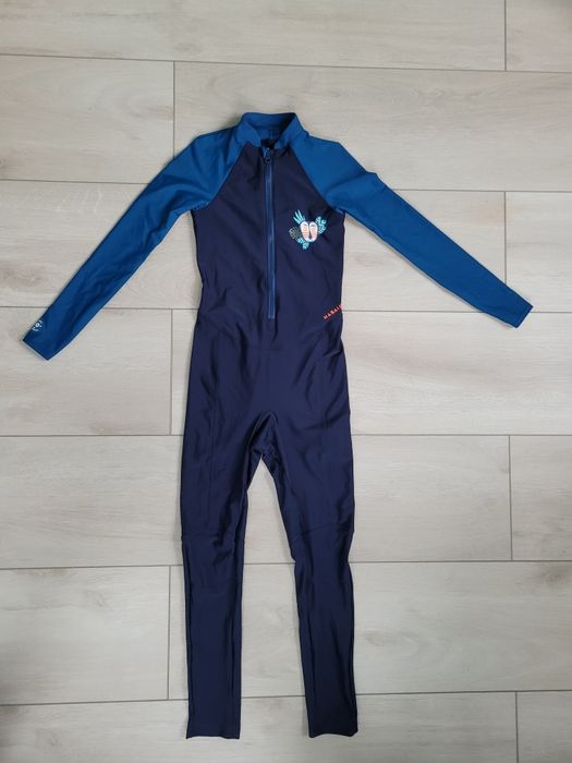 Kombinezon kąpielowy ochrona UV Nabaiji Decathlon 10- 11 lat rozm. 141