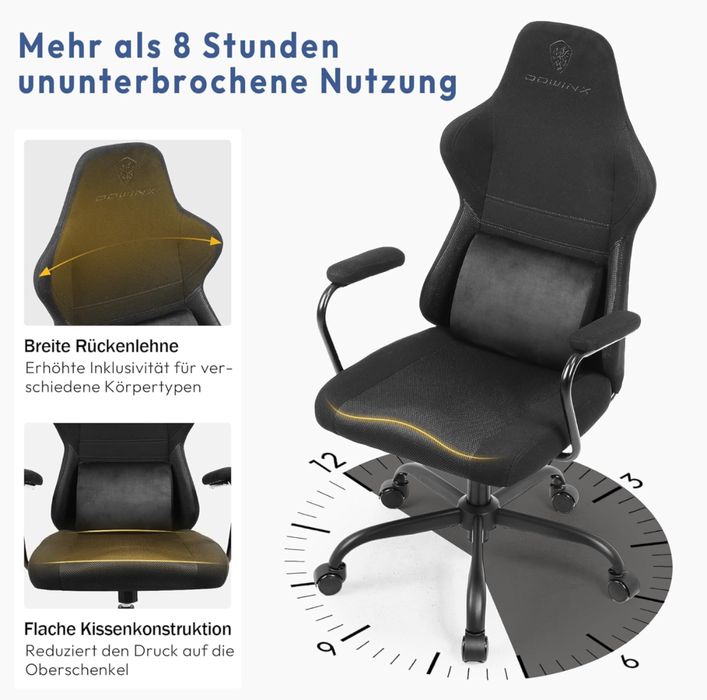 Fotel gamingowy, biurowy różowy / czarny