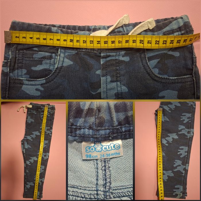 Zestaw 5 par spodni dla chłopca r. 98-104 | Joggery, dresy, moro