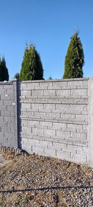 Ogrodzenie betonowe,prefabrykowane ,panelowe grządki betonowe