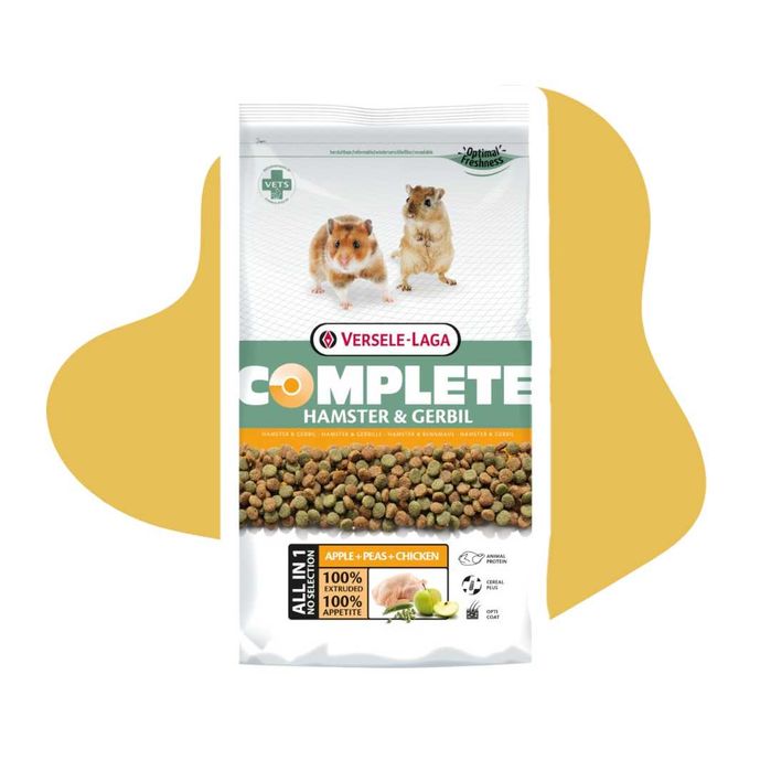 Versele-Laga Hamster & Gerbil Complete 2kg naturalny granulat dla chomików i myszoskoczków