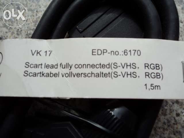 Ficha scart – scart 21 pinos