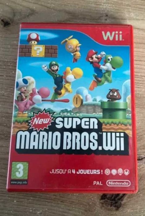 New Super Mario Bros. Wii – Completo com extras