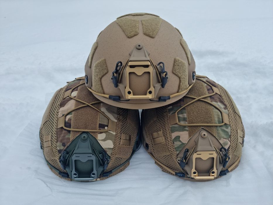 Шолом FAST Maritime Tactical Helmet з підвісною системою WENDY Койот