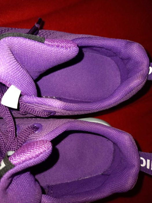 Sapatilhas roxas, tecido respirável, sola amortecida 36 - Nice Fashion