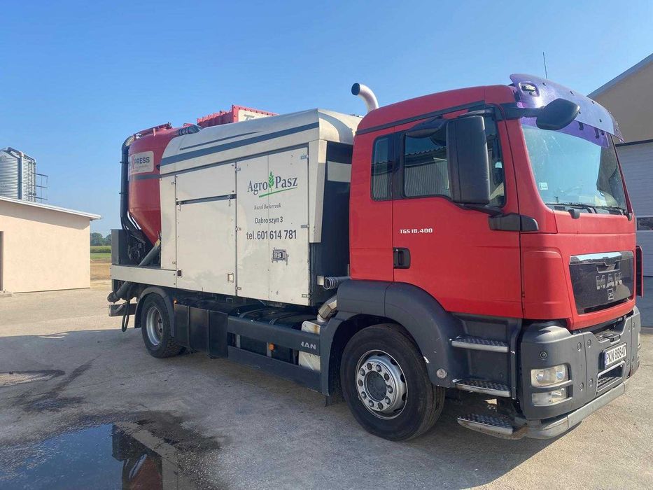 Mobilna mieszalnia pasz