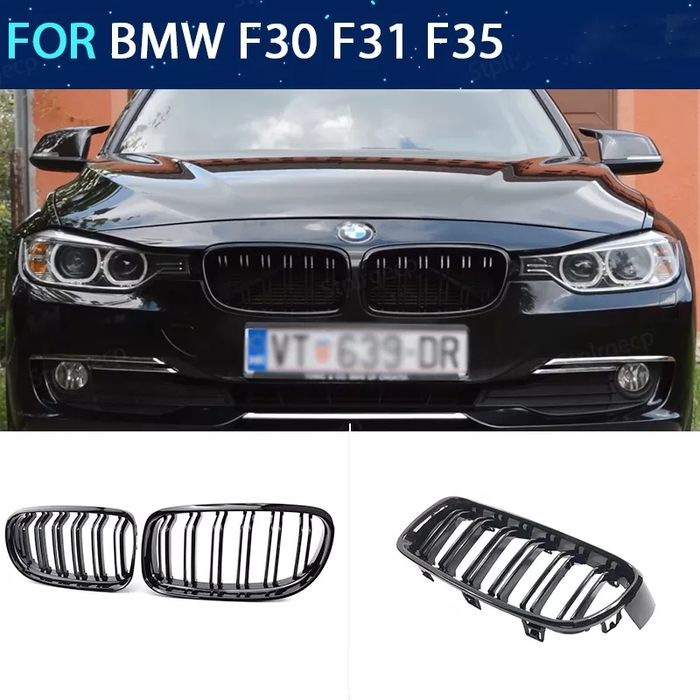Grelhas frontais BMW série 3 F30 F31 F35 de 2011 a 2019