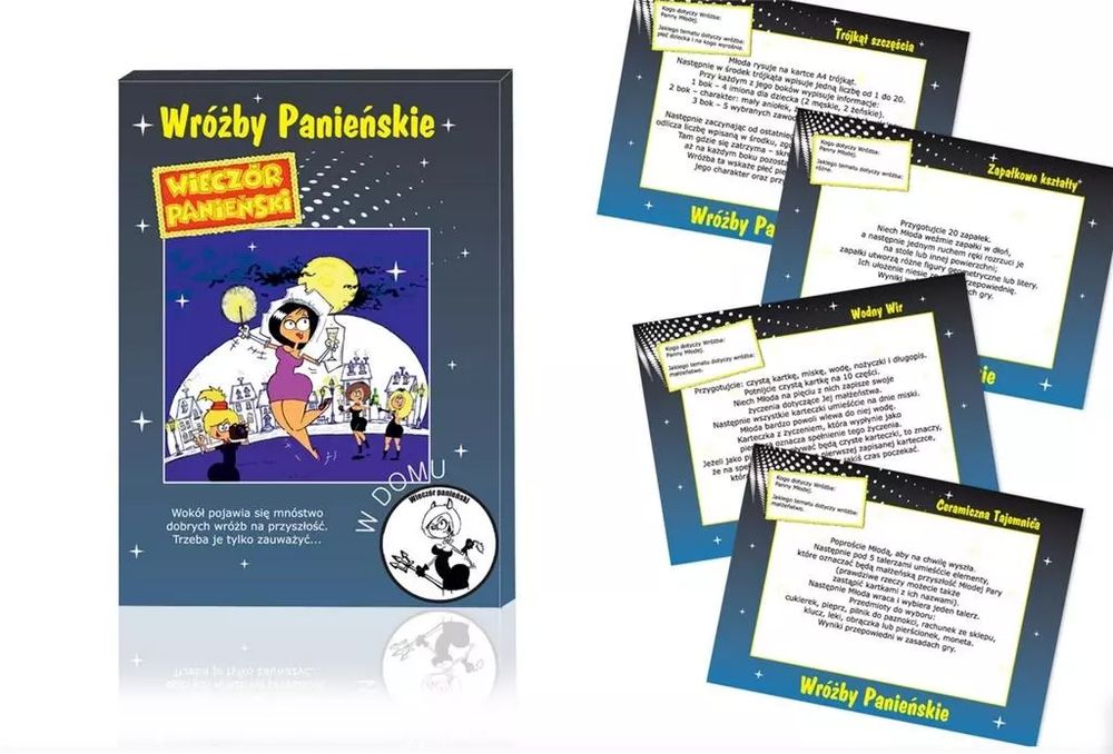 Wróżby panieńskie. GrajmyRazem. Nowy Produkt