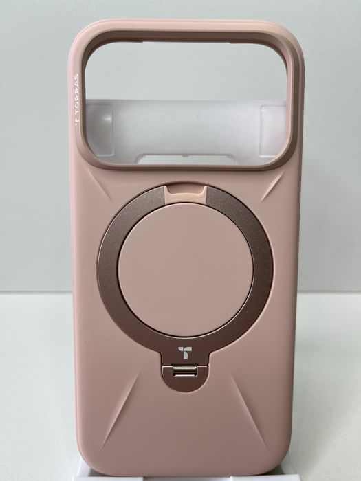 TORRAS Ostand Silicone MagSafe чохол для iPhone 17 Pro / 17 Pro Max –  підставка 360° захист камери