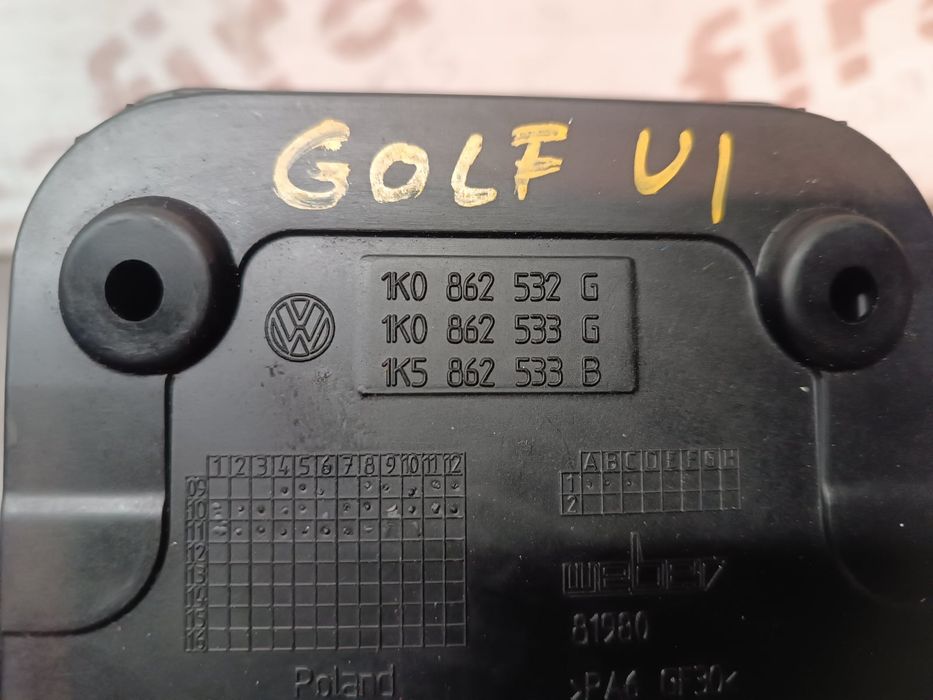 Suporte de Copos VW GOLF VI - 1K0862532G