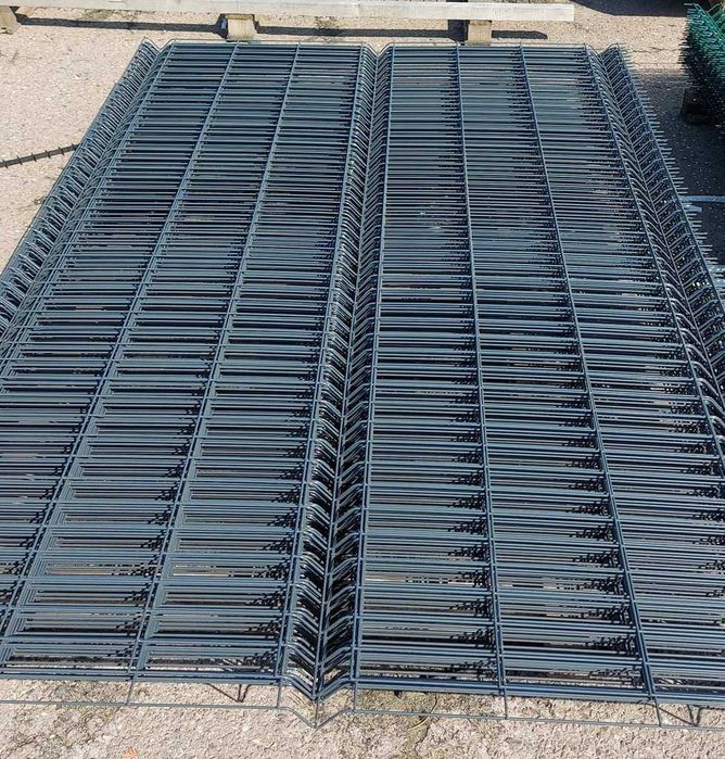 Panel ogrodzeniowy grafit 1530 mm / 2500 mm fi 4,4 ogrodzenia