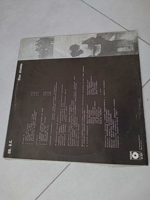 OBYWATEL G.C. - Stan strachu - winyl/Polskie Nagrania