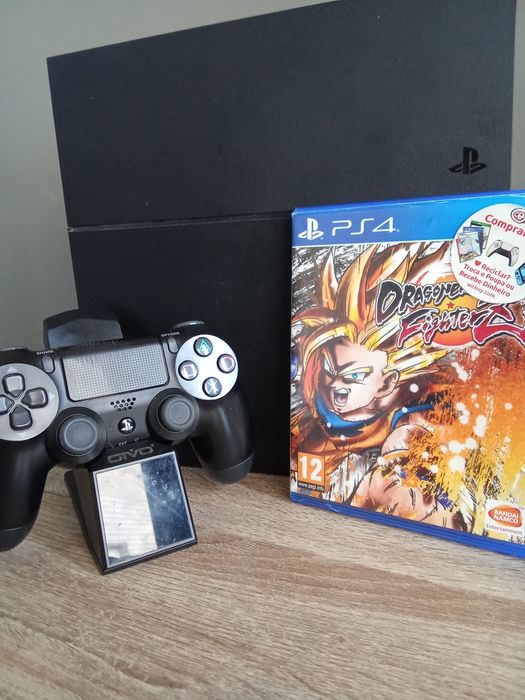 Pack Imperdível PS4 Usado - Consola, Comando e Jogo Dragon Ball Fighte