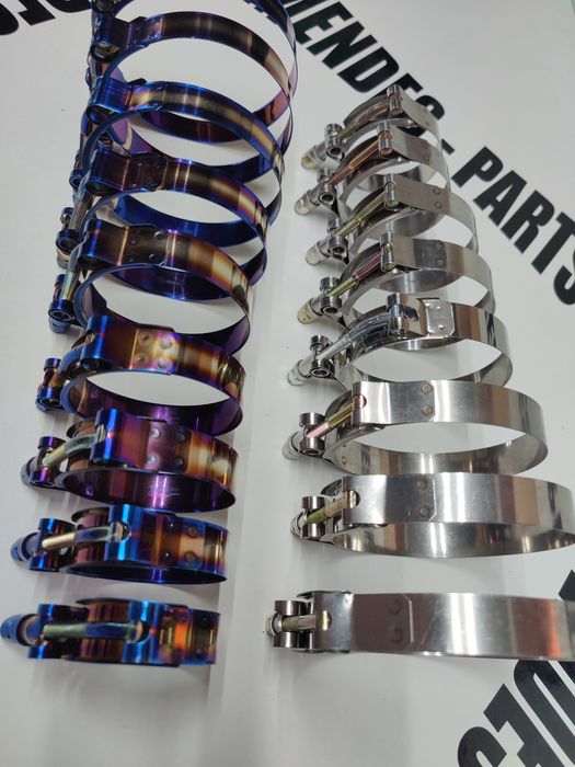 Abraçadeiras em inox